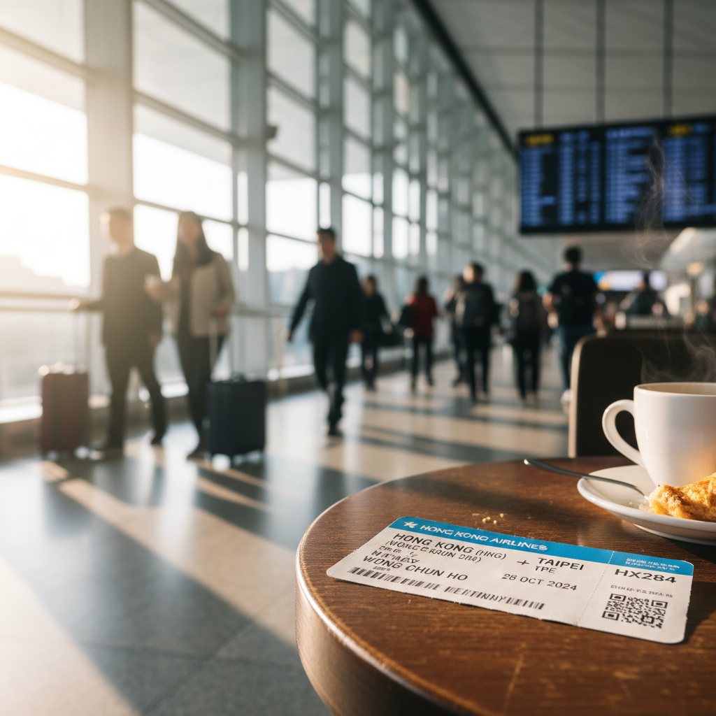 홍콩 비행키표